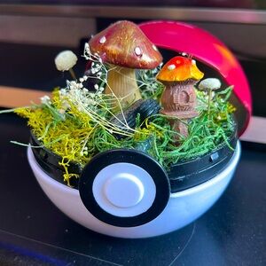 Handmade Pokeball Garden